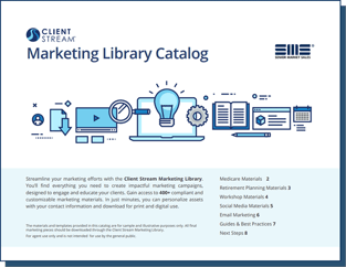 Client Stream Marketing Library Catalog